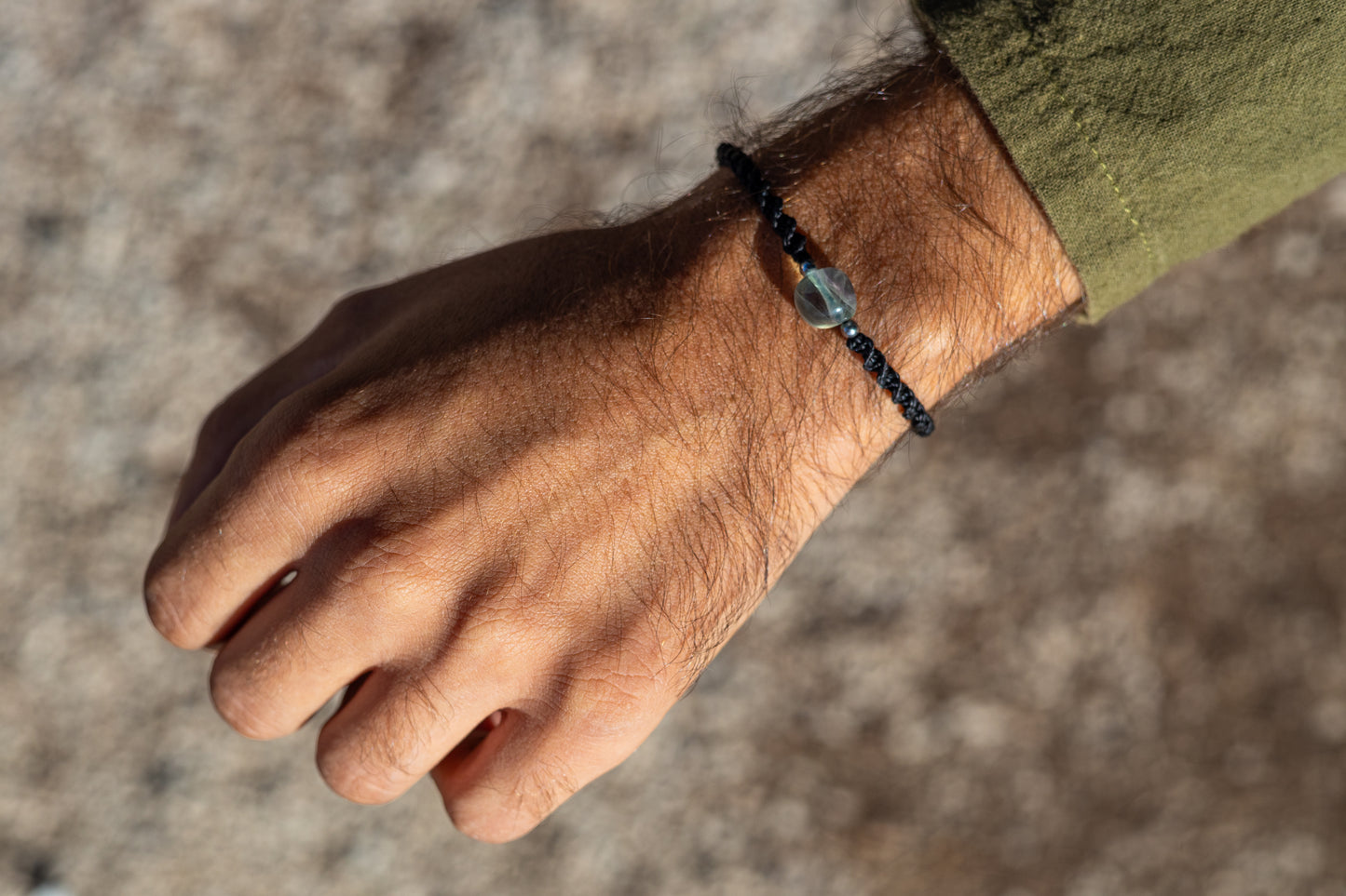 Green Fluorite Bracelet - Classic Collection n.2