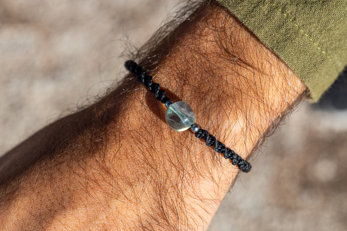 Green Fluorite Bracelet - Classic Collection n.2