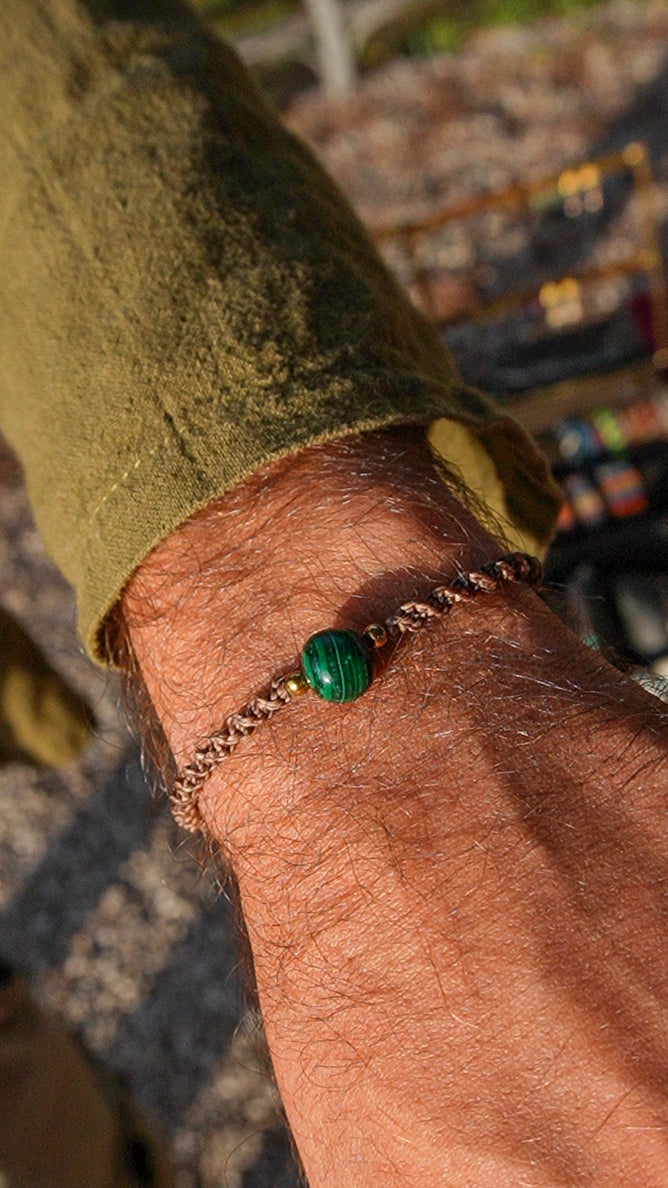 Malachite Bracelet - Classic Collection n.2