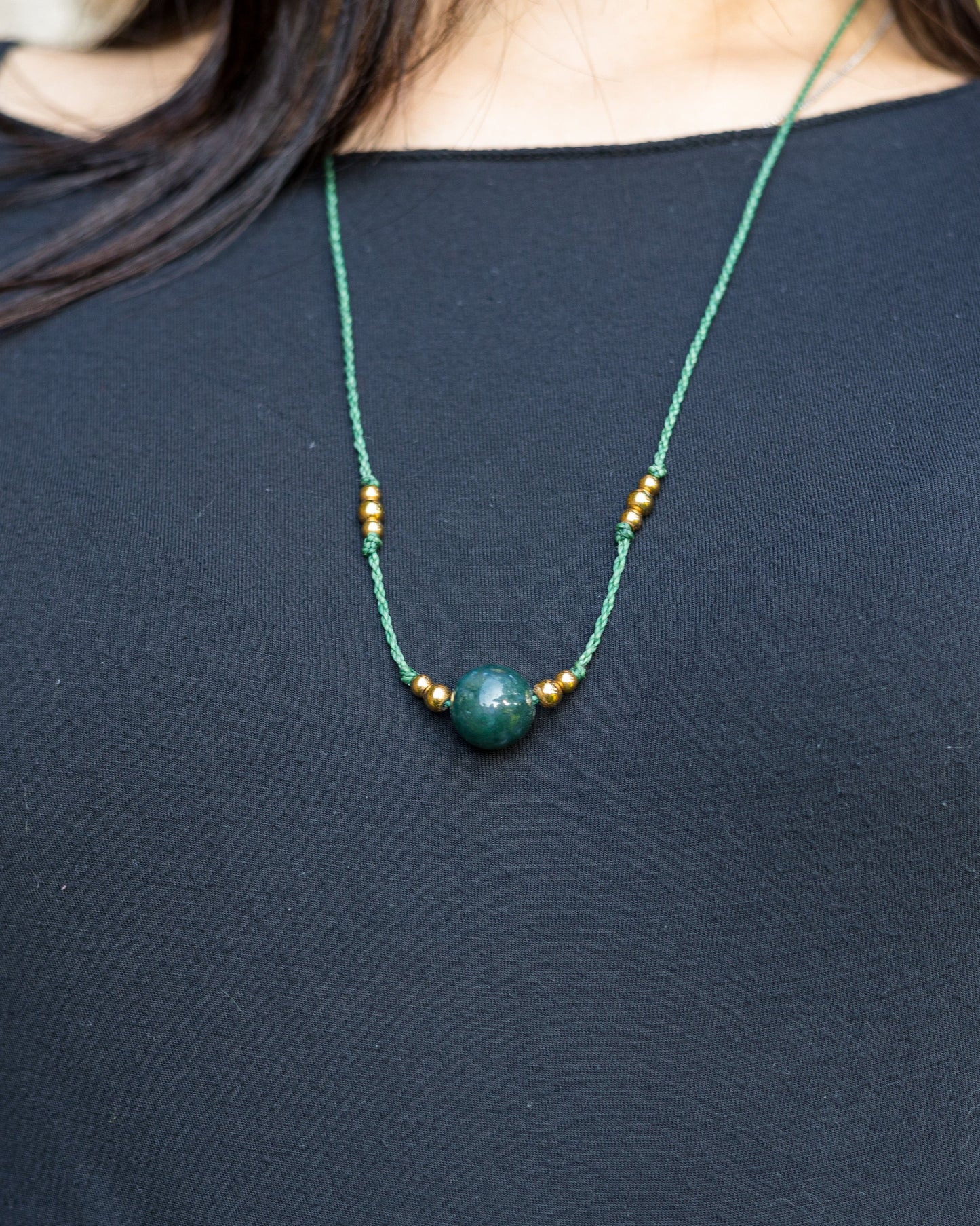 Green Jasper Necklace